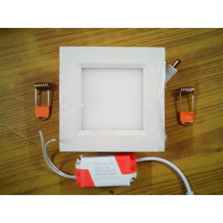 6 Watt LED Square Ceiling/POP/False Ceiling Panel Light Roof (PACK OF 10)