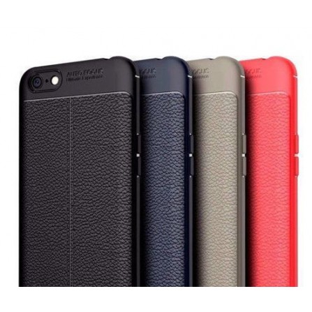 Autofocus Soft Silicone Leather Texture Back Cover Case For Lenovo K8 Plus